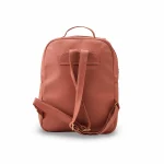 Pink Casual Back Pack For Women-1340 - Image 3