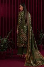 3 Piece - Digitally Printed Khaddar -1044 - Image 3