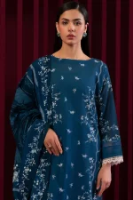 3 Piece - Digitally Printed Khaddar-1047