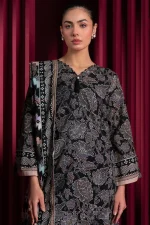 3 Piece - Digitally Printed Khaddar-1046