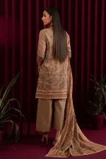3 Piece - Digitally Printed Khaddar-1045 - Image 3