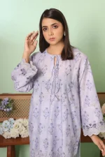 2 PIECE - PREMIUM EMBROIDERED LAWN-1040