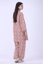 women premium white multi floral 2 pcs stitched-1012 - Image 8
