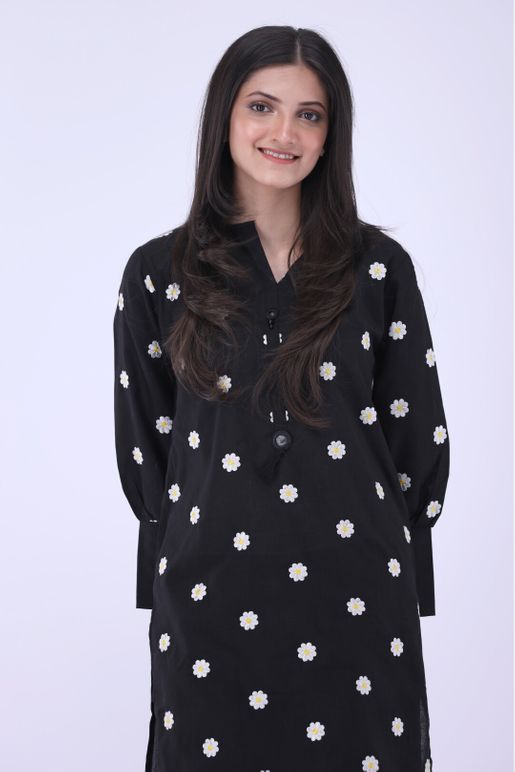 dress-two-2_1704791536-215358847694 women black embroidered two piece stitched-1016 - Image 1