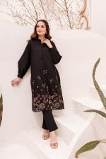 women trendy embroidered 2pc set-1003 - Image 2