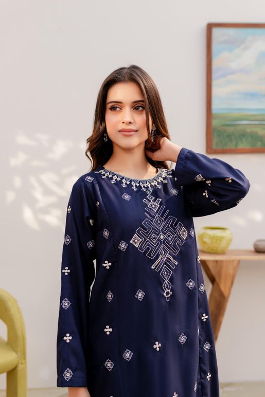 img-20240227-wa0027_1709033722-771027928569 blue women trendy embroidered 2pc set-1014 - Image 1