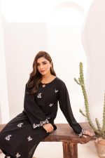 women trendy embroidered 2pc set-1001 - Image 2