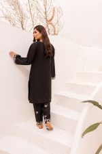 women trendy embroidered 2pc set-1001 - Image 4