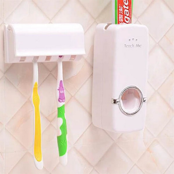 101 Toothpaste Dispenser With Brush Holder-1501 - Image 1