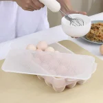 15 Grid Egg Storage Container With Lid-1577