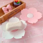 Flower Soap Drain Dish-1514