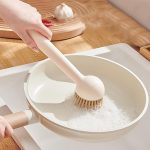 Rotatable Dish Washing Brush Long Handle-1527