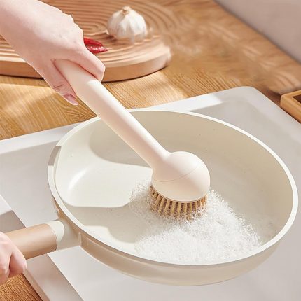 Rotatable Dish Washing Brush Long Handle-1527