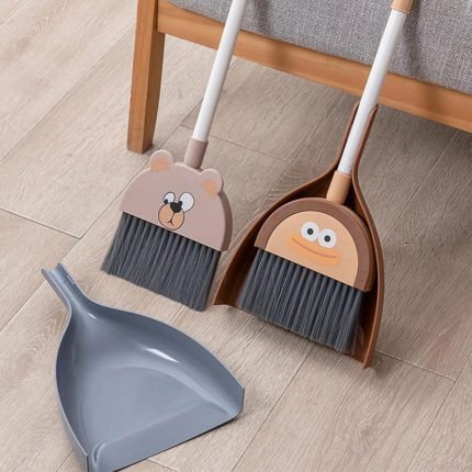 Mini Broom With Dustpan For Kid-1524