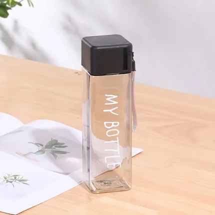 Square Plastic Water Bottle 500ml-1530