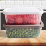 2 Pcs Multipurpose Crinkle Food Kitchen Container 350ml-1560 - Image 2
