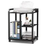 Rolling Home Office Side Table Trolley-1542