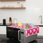 Microwave Cover with Pockets-1533 - Image 3