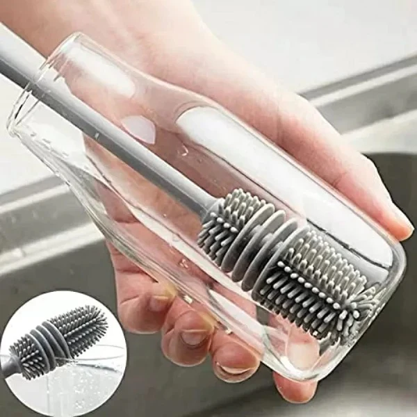 SiliconeLongCupBrush_4 Silicone Long Cup Brush(8.5inch)-179 - Image 1