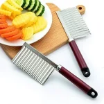 Stainless Wavy Potato Fries Cutter Knife-1574 - Image 3