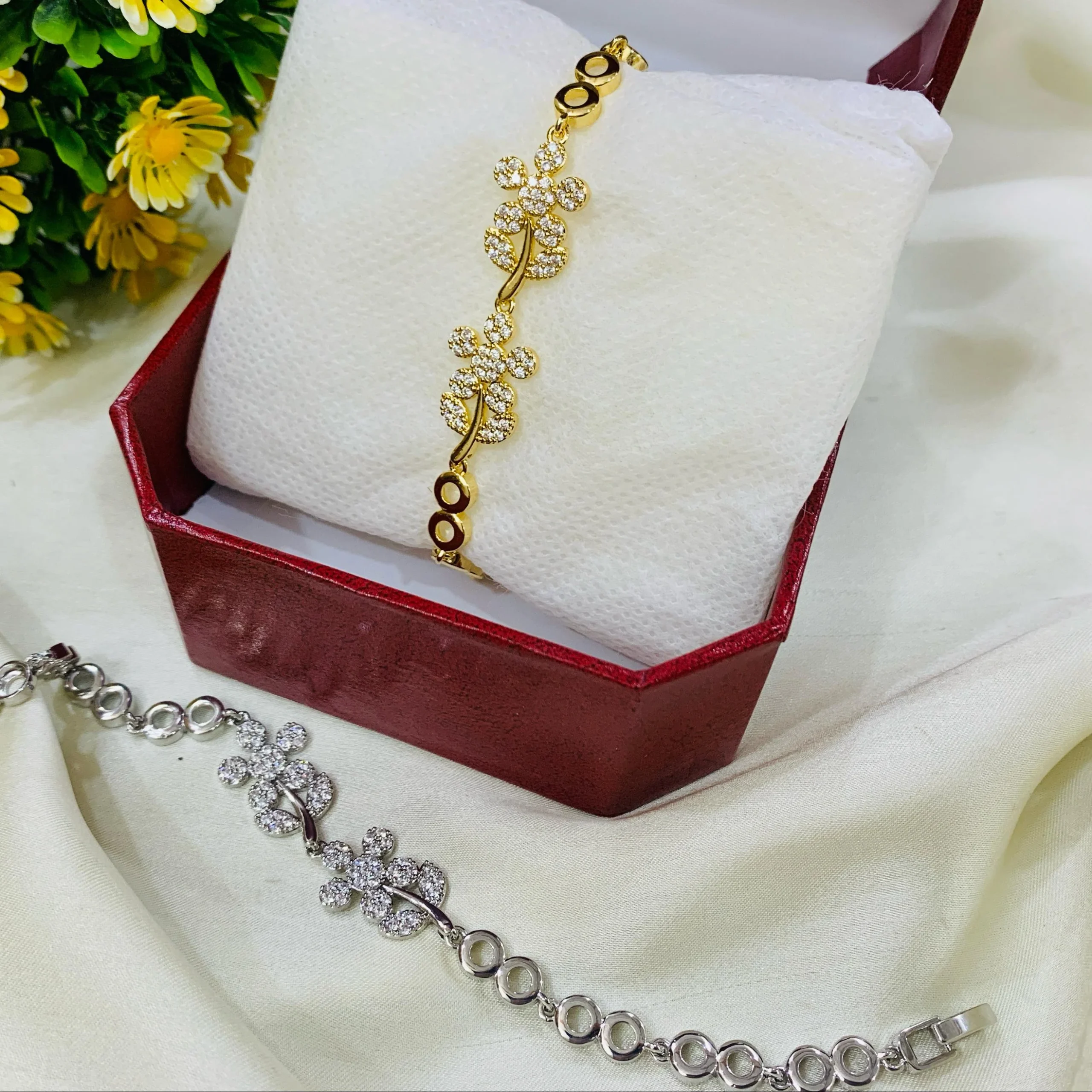 Zircon_Bracelet-05_Golden Zircon Bracelet-1430 - Image 1